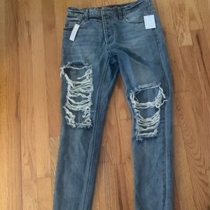 AFRM distressed jeans